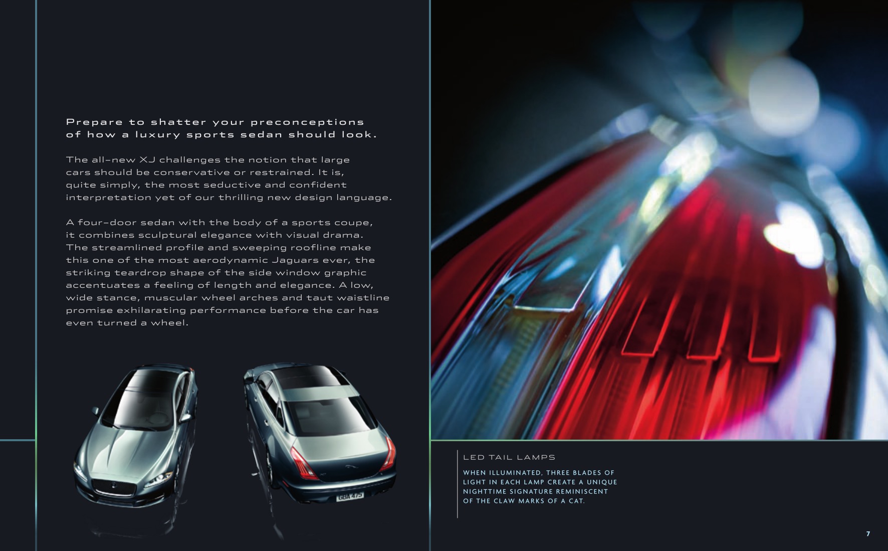 2010 Jaguar XJ Brochure Page 36